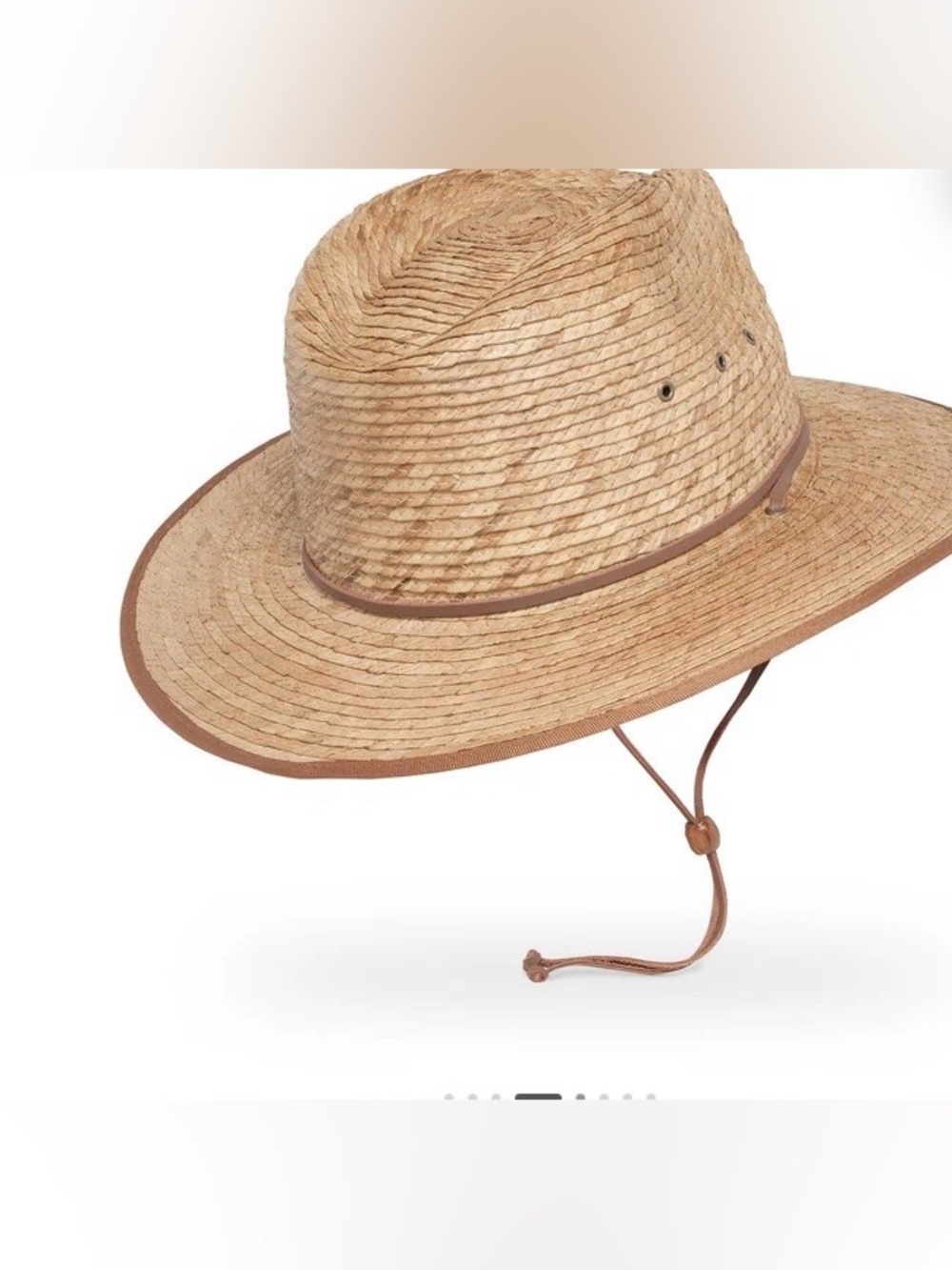 Sunday Afternoons UPF 50+ Islander Sun Hat in Caramel with Chin Cord - Picture 2 of 13